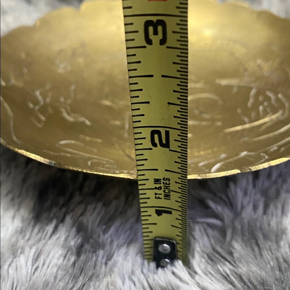 Gold Decorative Brass Plate - Picture 15 of 16